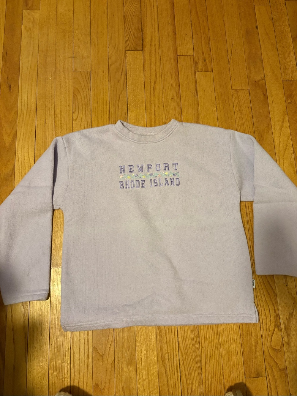 Newport Rhode Island Lavender Crewneck Pullover